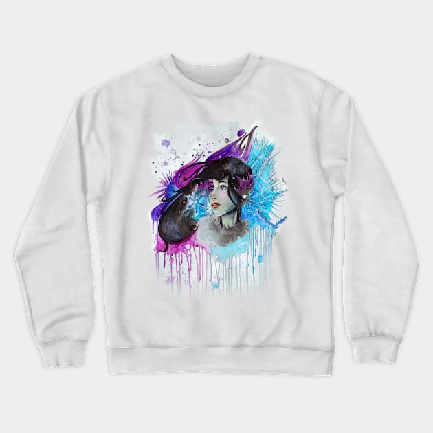 Frozen Shadows Crewneck Sweatshirt by FuriousWinter